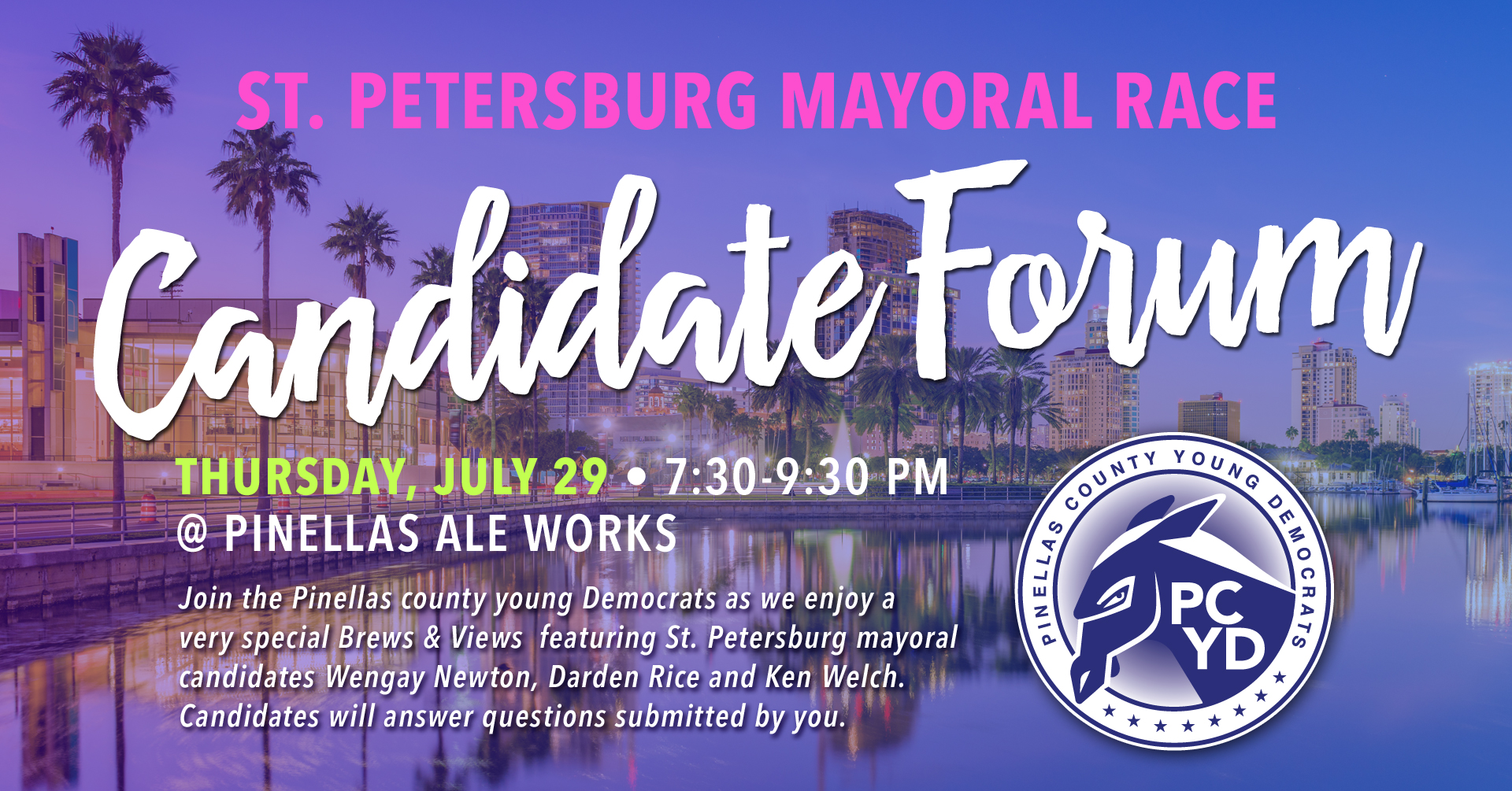 St Petersburg Mayoral Race Candidate Forum